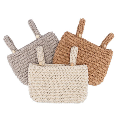 Hanging Storage Bin Trio by Crane Baby