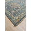Tapis bleu moderne en laine noué à la main à motif floral classique traditionnel et moderne-1916006089