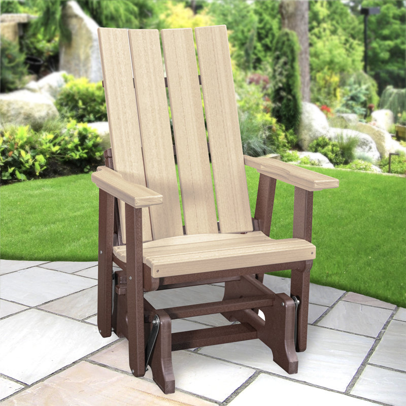 Fauteuil oscillant Brandon American Furniture Classics Model 415WWWT, Naturel / brun