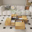 Bunita Pedestal Coffee Table with Storage-1627444745