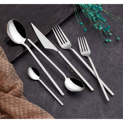 Serovpe 84 Piece Cutlery Set, Service for 12