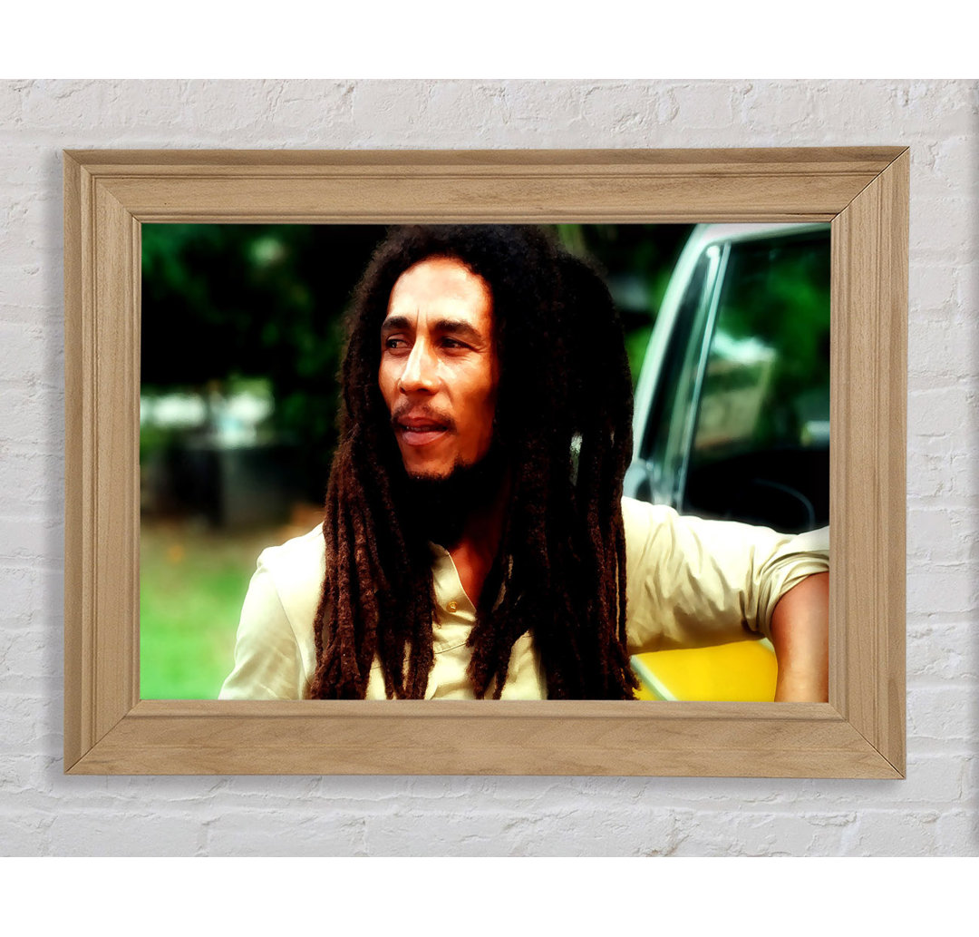 Bob Marley Chill - Einzelner Bilderrahmen Kunstdrucke