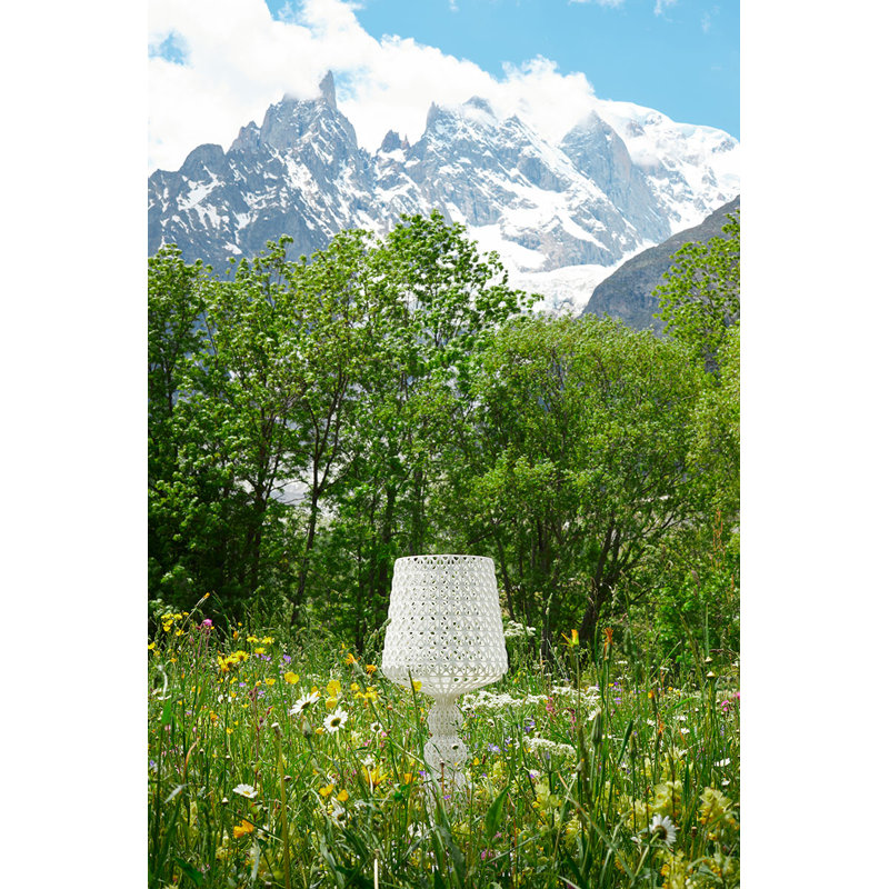 Kabuki LED Table Lamp, White