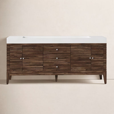 Meuble-lavabo simple l 72 po Sarin