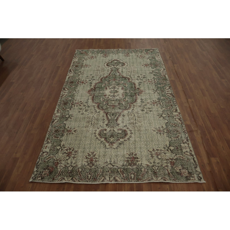 Tapis turc rétro Anatolian 6 x 9