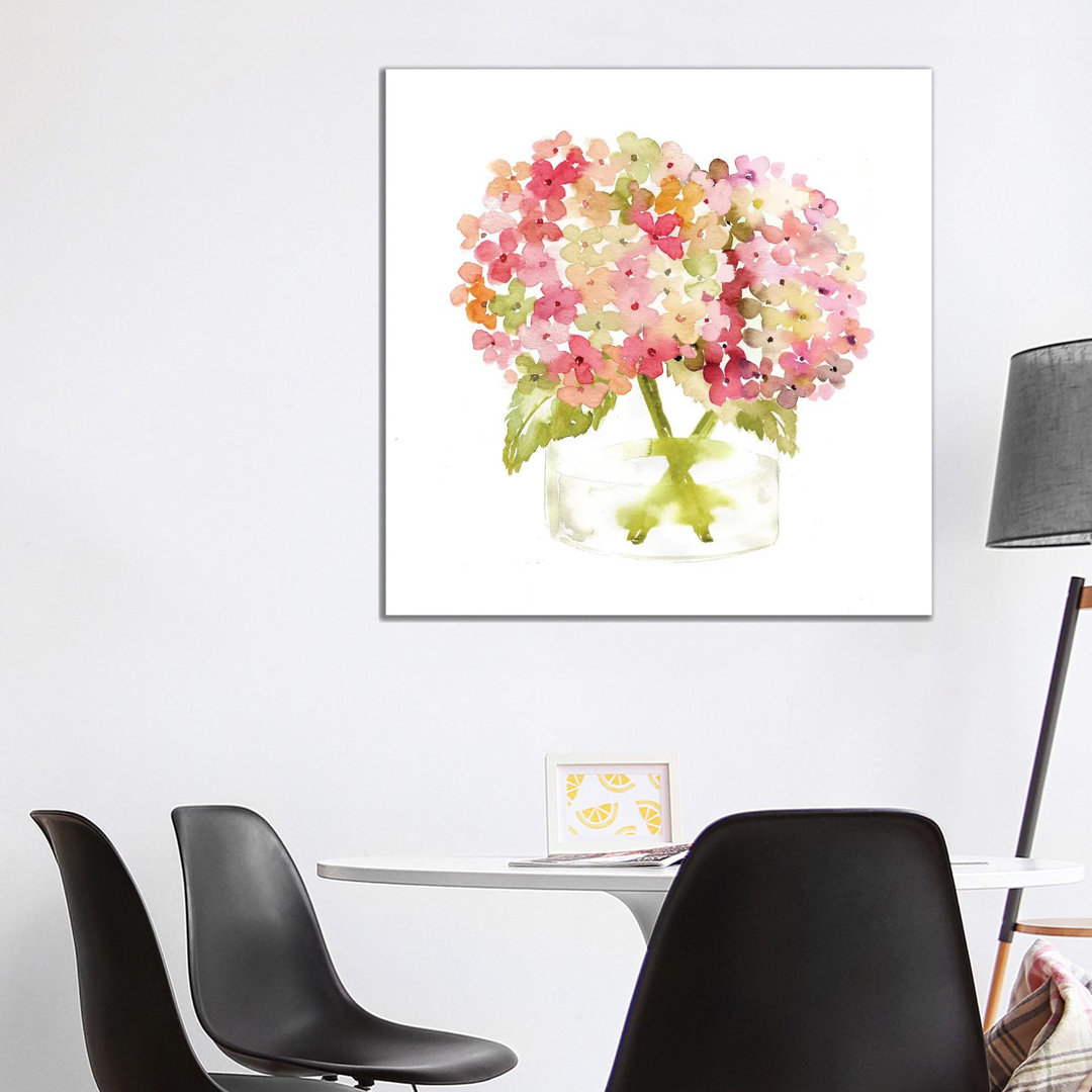 Hydrangea Pink Vase