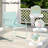 Rectangular 6 - Person 59.3" L Outdoor Restaurant Dining Set-2078297074