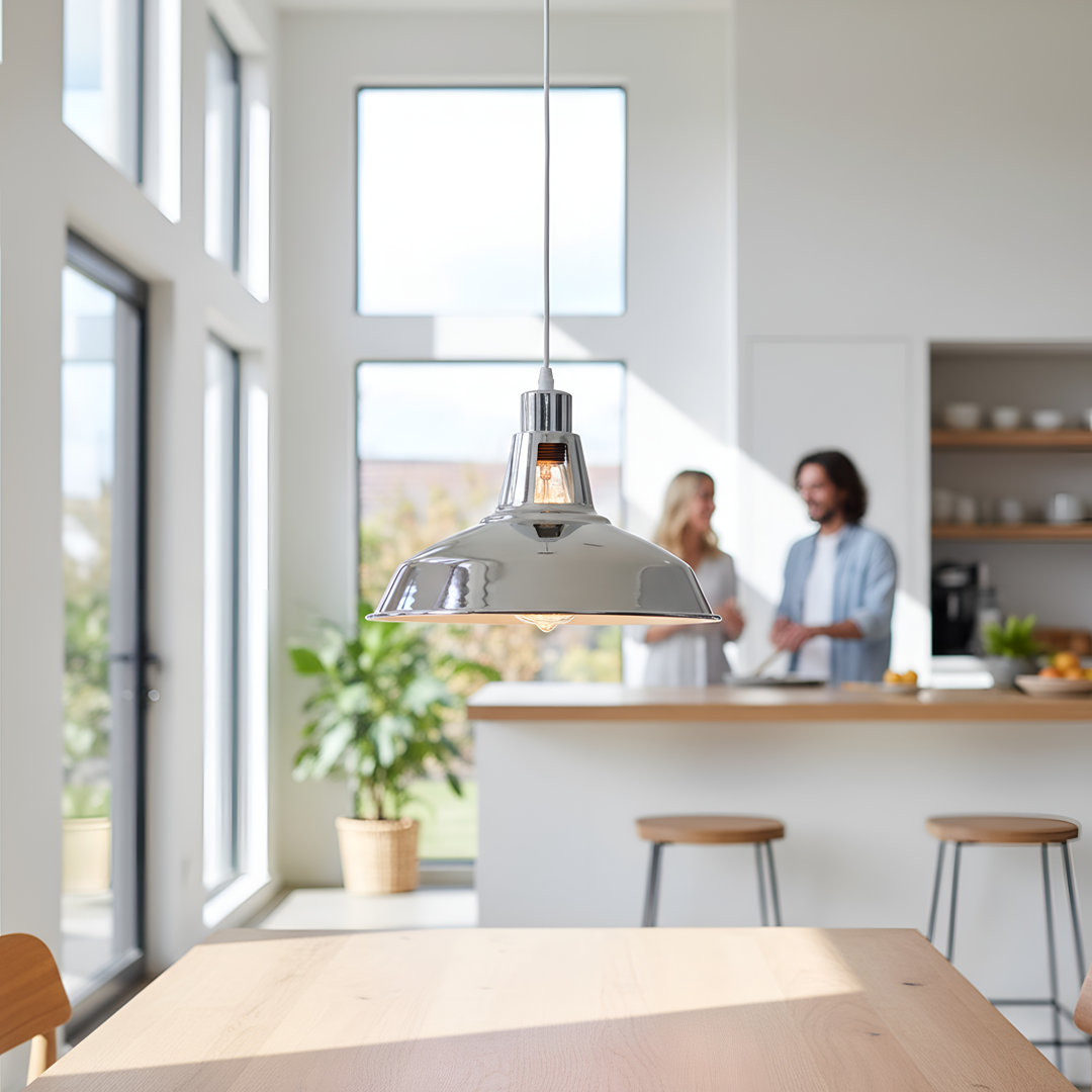 Rosado 1-Light Dome Pendant