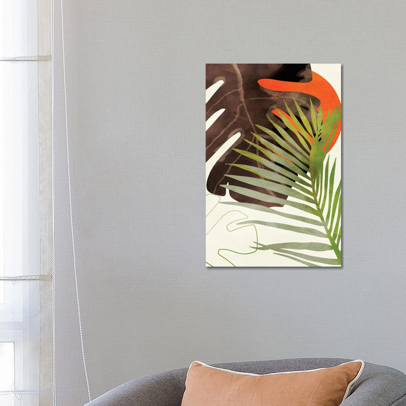 Leaves Nature I by Ana Rut Bré - Wrapped Canvas Gallery-Wrapped Canvas Giclée, 66.04 cm H x 45.72 cm W