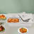 Fruit Pan Large Stainless Steel Pan Food Storage With Acrylic Lids And Water-Filtering Gaskets