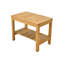 Spateak Grade-A Teak Wood Dublin Shower Seat 30" Outdoor Patio Stool Bench