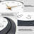 Celedon Metal Wall Clock