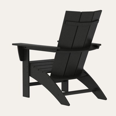 POLYWOOD Modern Curveback Adirondack Chair