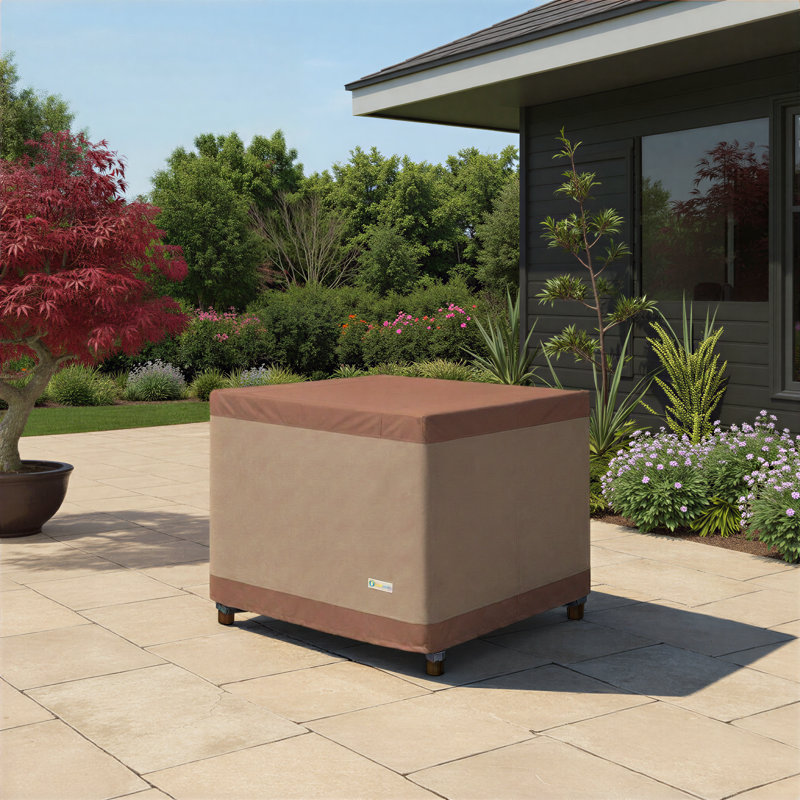 Khurram Outdoor Patio Table Cover, 32" H x 62" W x 62" D