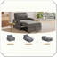 Canapé-lit convertible 3-en-1 avec coussin et poche-1331229031