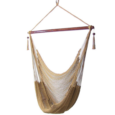 Plummer Soft-Spun Polyester Rope Indoor or Outdoor Hammock Hanging Chair