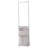 2-Tier Laundry Hamper Sorter With Hanging Bar