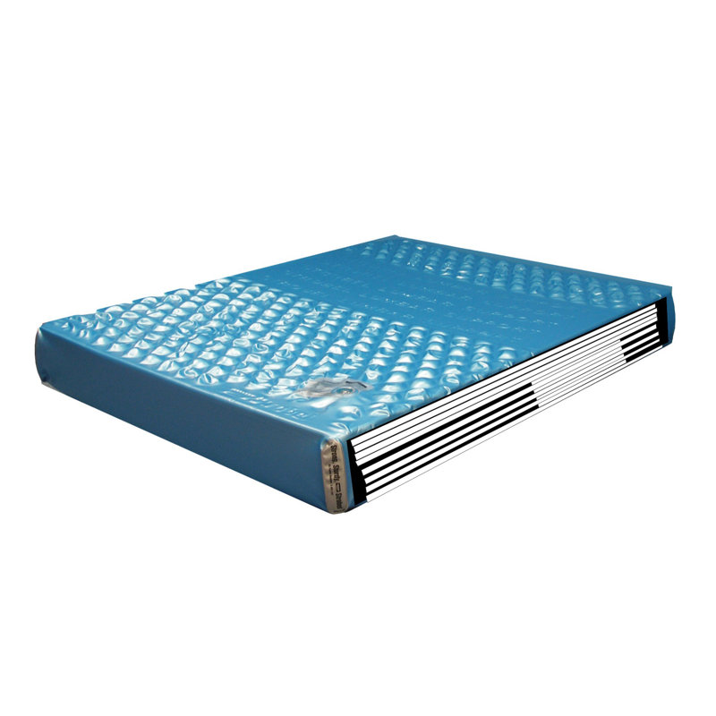 Matelas pour lit d'eau à rebord profond sans ondulation 9 po Hydro-Support-1800 6-10-6 Layer, Grand