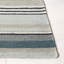 Tapis rayé en laine / coton tissé à la main Bedolla-525613385