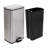 Steel Step On Kitchen Trash Can - 7.92 Gallons