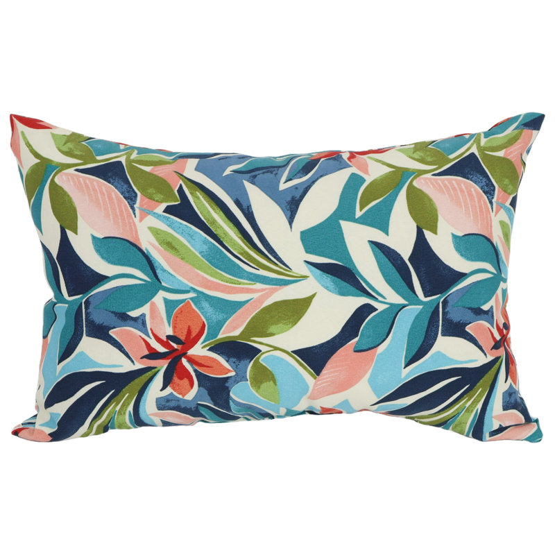 Rectangular Outdoor Lumbar Pillow, Somap Multi