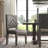 Marilina 18.5'' H Linen Upholstered Acacia Side Chair