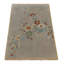 Art Deco Hand Knotted Wool Floral Area Rug-1829564471
