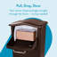 elephantrunk Parcel Drop Box Rubbed Bronze-10377002