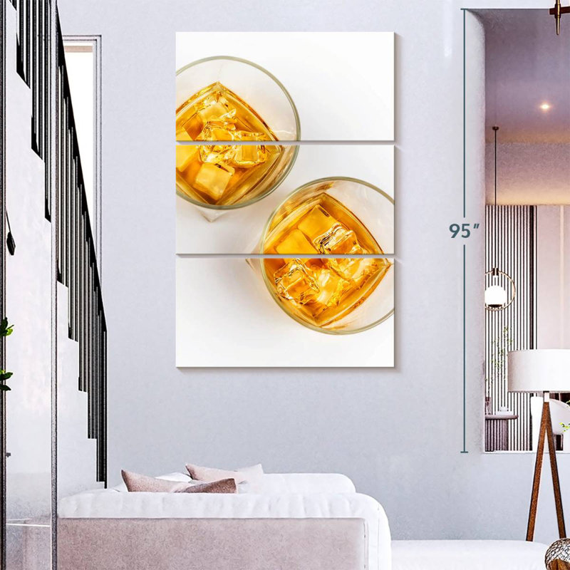 Yarlin Cold Whiskey Drinks, 38" H x 24" W