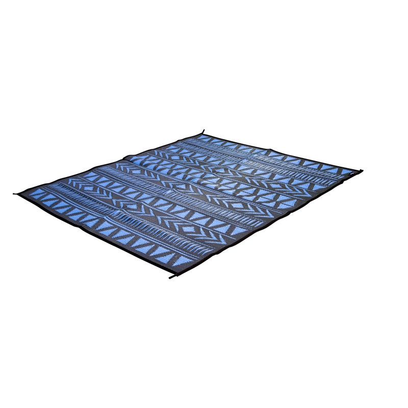 Chill Extra Large Picnic Blanket, 1cm H x 200cm W x 270cm D, Blue/Grey