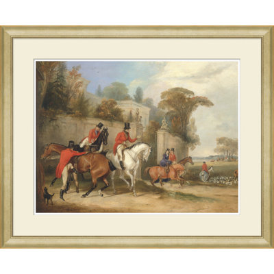 English Hunt Scenes Giclee Print