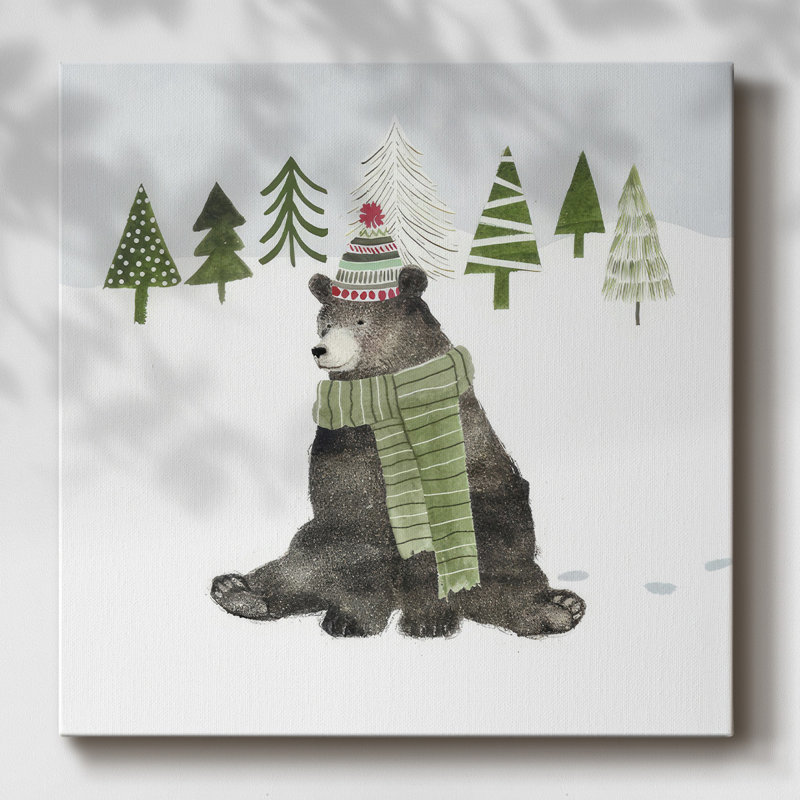 Woodland Christmas IV, H 24 po x l 24 po x P 1,5 po
