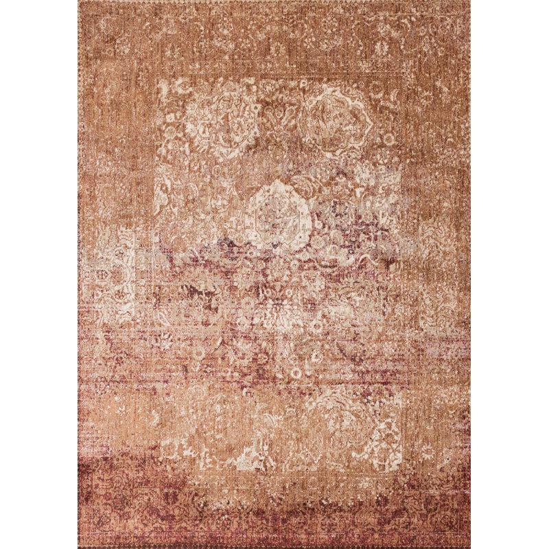 Tapis oriental Harrill, Rectangle 2 pi 7 po x 4 pi