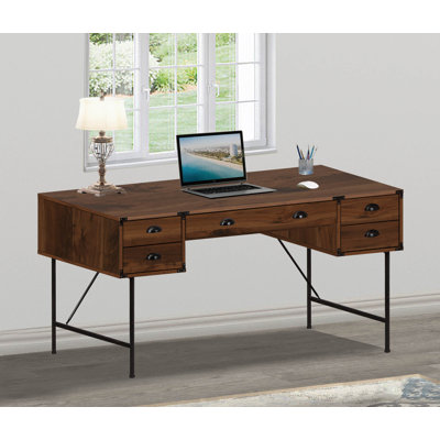 Greber Adjustable Metal Base Writing Desk