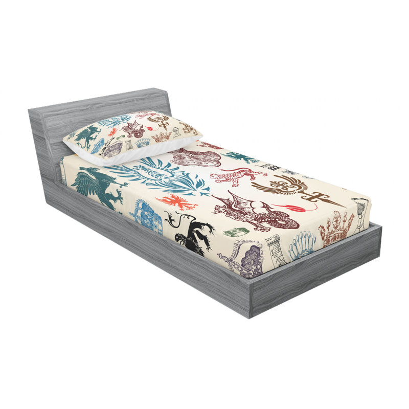 Microfiber Sheet Set, Twin XL Sheet Set with Fitted Sheet