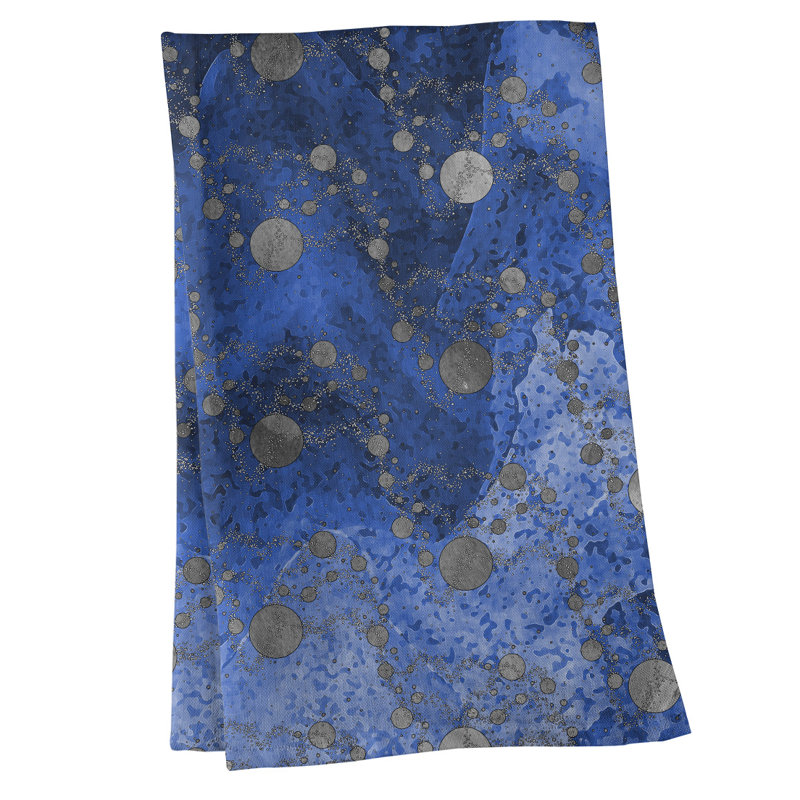Mcguigan Tea Towel Kitchen Towel, Poly Twill, Blue