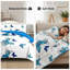 Ensemble de couvre-lit 3 pièces Blue Butterfly-131225676