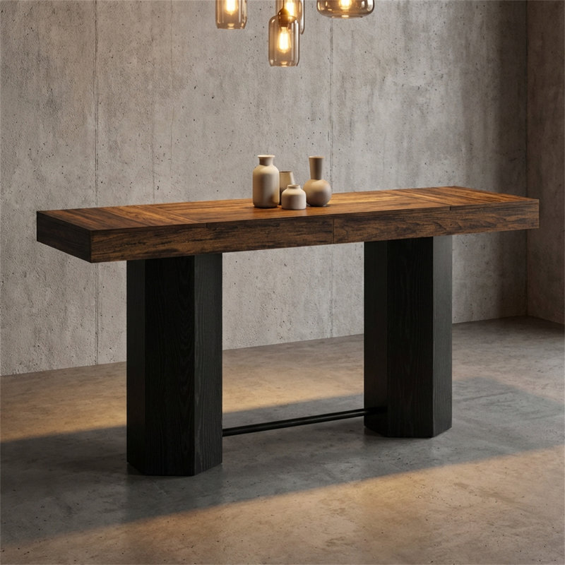 Table basse 71 po Woodgrain Design