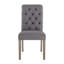Chaise d'appoint rembourrée et capitonnée Ameriga-501825899-501879742