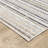 Goulart Textural Geometric Striped Beige/ Multi Area Rug-1631539410