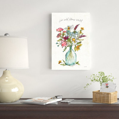 " Simply Petals II " by Anne Tavoletti Painting Print