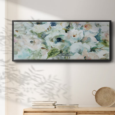 «Blooming Softly», toile encadrée