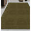 Tapis noué à la main olive-96380567