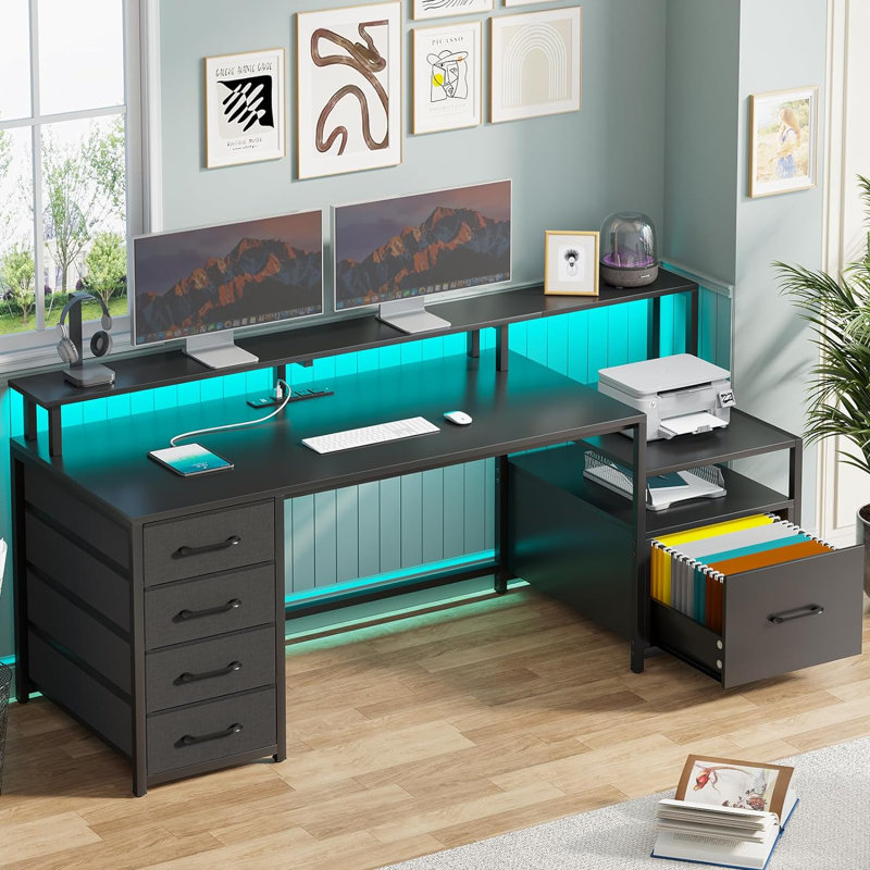 Joceleen l 66,9 po, Noir