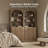 72" Tall Modern Bookshelf with 3 Drawers-120112868