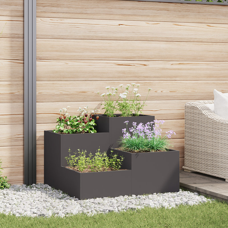 Planter Box, Black