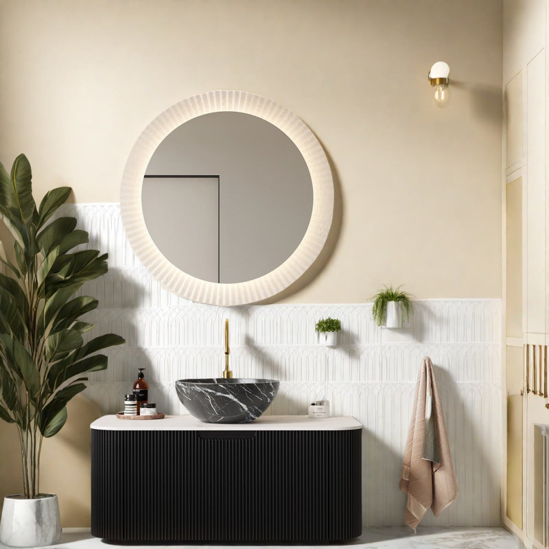 Meuble-lavabo et lavabo flottant Modern