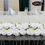 10 roses artificielles pour centre de table, arrangements floraux et centres de table
