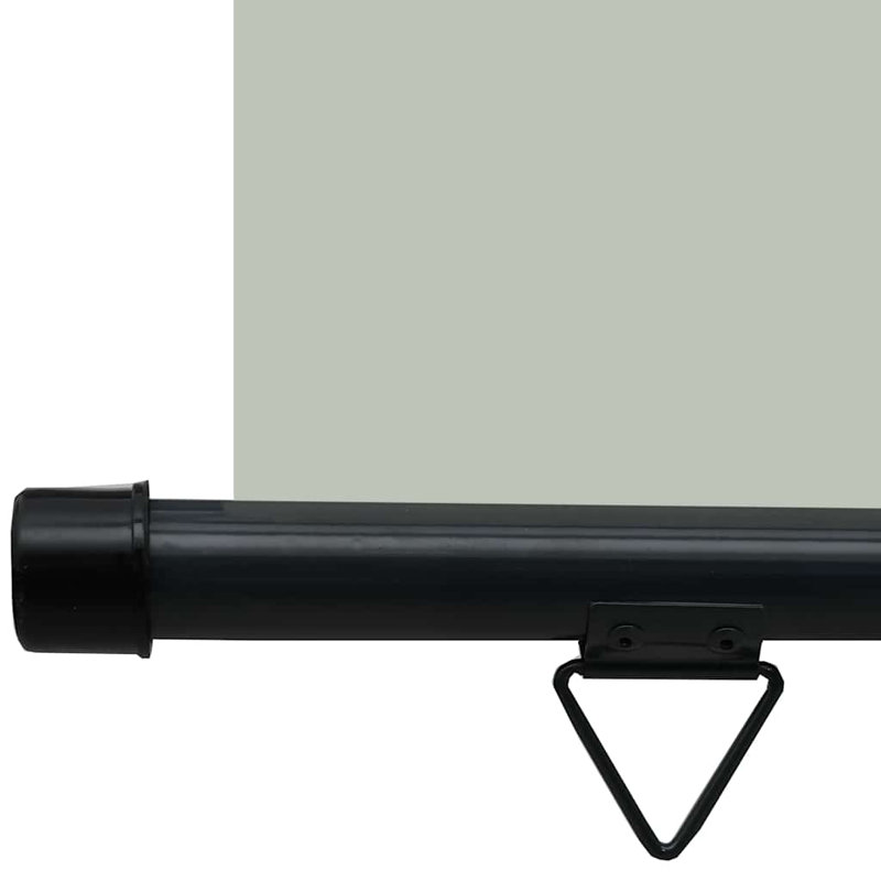 Paravent rétractable vidaXL, H 98,4 po x l 35,4 po, Gris