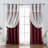 Crenshaw Solid Room Darkening Thermal Grommet Curtain Panels-408045251-508736844